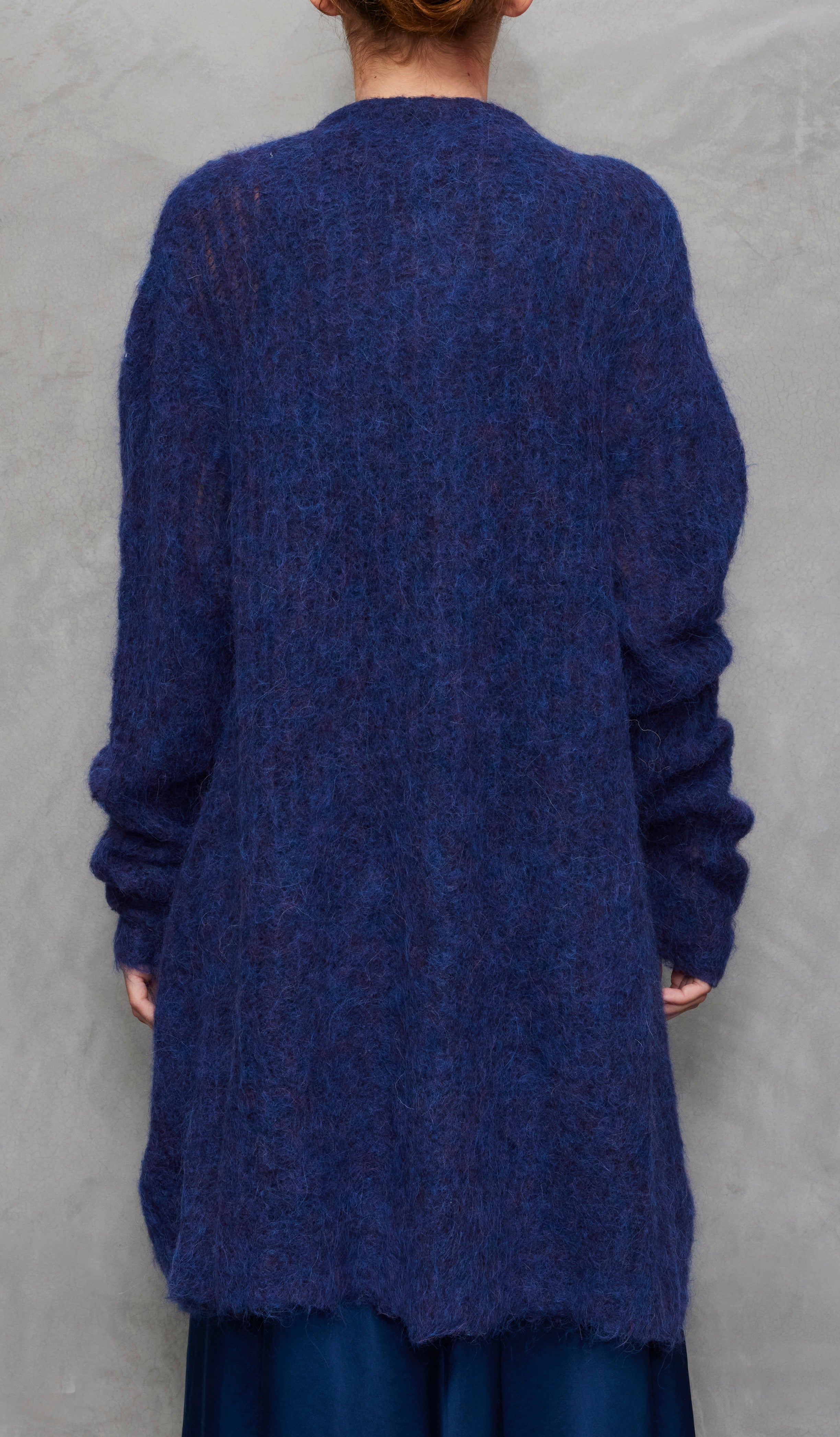 SWEATERS Charlotte's Web Cardi in Indigo Brazeau Tricot