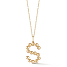 JEWELRY Poppy Rae Initial Necklace in Yellow Gold Dana Rebecca