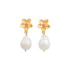 FASHION JEWELRY Pearl Bloom Earring Sylvia Toledano