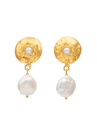 FASHION JEWELRY Venus Diane Earring in Pearl Sylvia Toledano