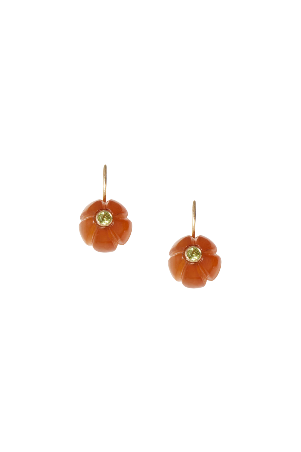 JEWELRY 14K PUMPKIN EARRINGS IN BROWN HORN Chan Luu