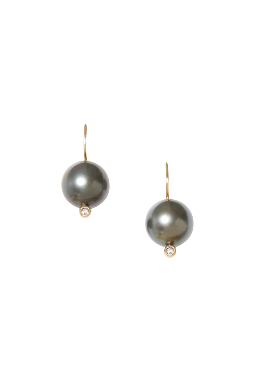 JEWELRY Black Tahitian Pearl Drop Earring Chan Luu