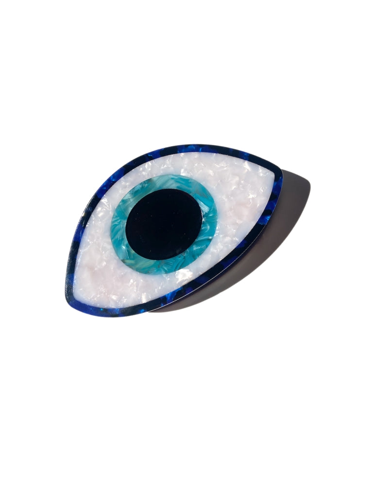 ACCESSORIES Evil Eye Claw Clip Solar Eclipse