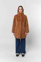 COATS/JACKET Blair Mid-Length Coat in Camel Apparis