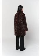 COATS/JACKET BLAIR LEOPARD MID-LENGTH COAT Apparis