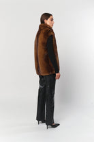 COATS/JACKET Laila Vest in Mink Brown Apparis