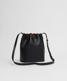 HANDBAGS Mini Bucket Bag in Black/flamma Mansur Gavriel