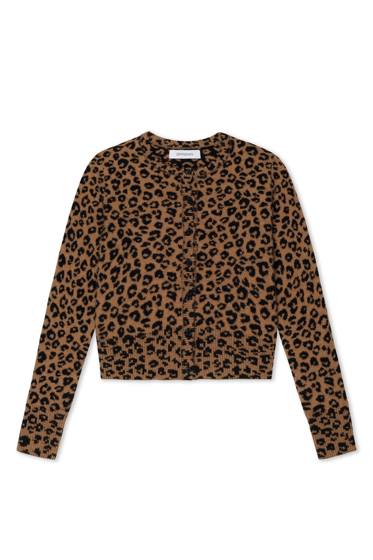 SWEATERS Baby Cardigan in Leopard SPRWMN