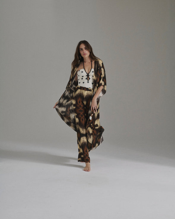 DRESSES/JUMPSUITS SAN CIPRIANO MARTELLATO SILK TUNIC Juan De Dios