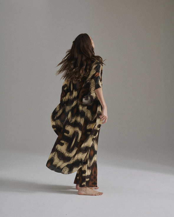 DRESSES/JUMPSUITS SAN CIPRIANO MARTELLATO SILK TUNIC Juan De Dios