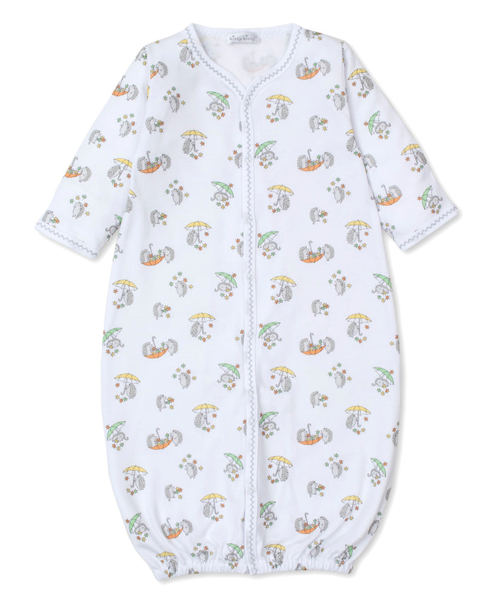 CHILDREN'S APPAREL Baby Gown in Hedgehogs Fall Showers Kissy Kissy