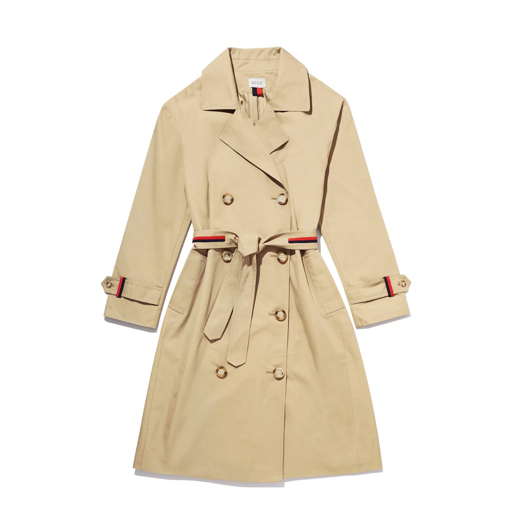 Jackets Kule Rox Trench Coat in Khaki Kule