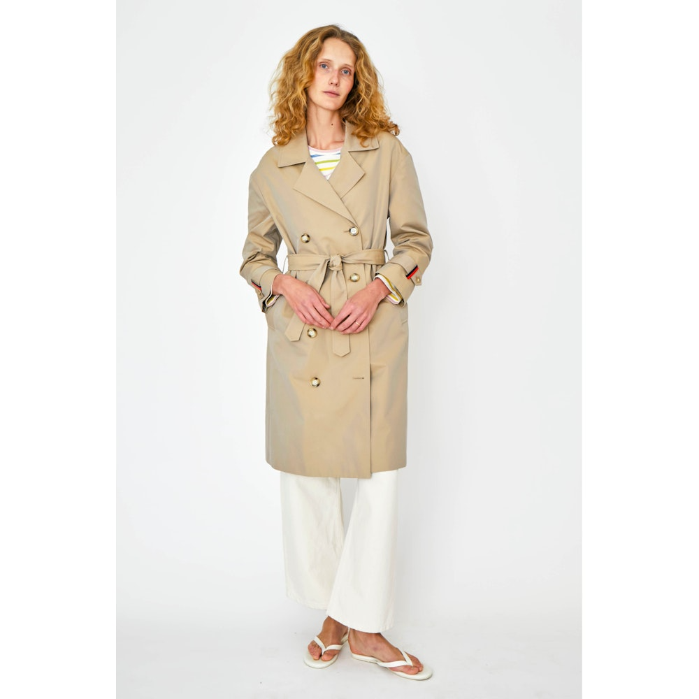 Jackets Kule Rox Trench Coat in Khaki Kule