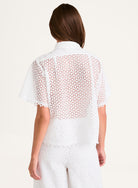 BLOUSES/SHIRTS/TOPS Perle Top in White Merlette