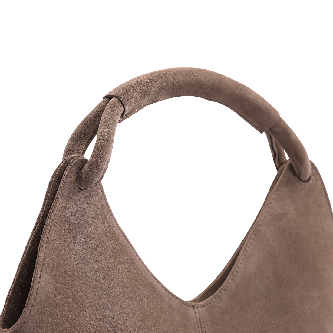 HANDBAGS Mia Handbag in Clay Suede Lemiz