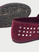 SHOES MAE MARY JANE IN BURGUNDY Flabelus