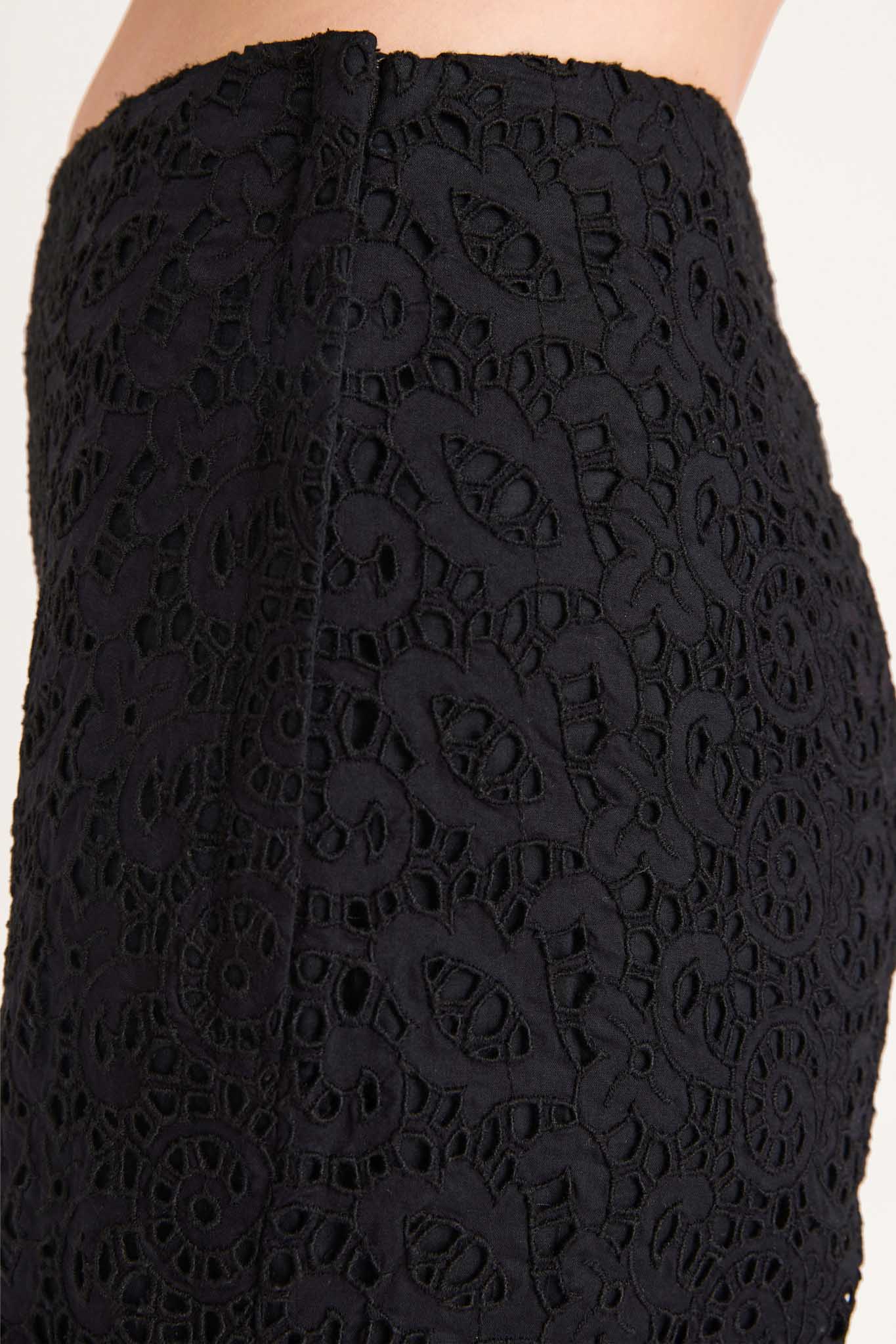 PANTS/SHORTS Merlette Lunar Eyelet Pant in Black Merlette