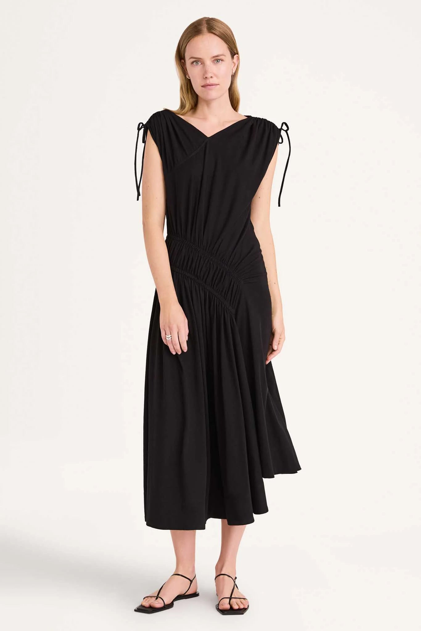 DRESSES/JUMPSUITS Merlette Zephyr Dress in Black Merlette