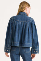 COATS/JACKET Merlette Easton Blue Jacket in Denim Merlette