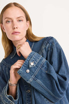 COATS/JACKET Merlette Easton Blue Jacket in Denim Merlette