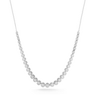 JEWELRY Lulu Jack Graduating Tennis Necklace in White Gold Dana Rebecca