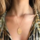 JEWELRY Leo Astrology Necklace in Yellow Gold Brooke Gregson