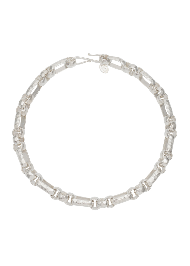 FASHION JEWELRY Chain I Necklace in Silver Sylvia Toledano