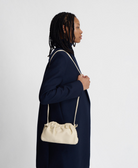 HANDBAGS MINI CLOUD CLUTCH IN BLACK/FLAMMA Mansur Gavriel