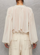 BLOUSES/SHIRTS/TOPS Poet Shirt in Muslin Brazeau Tricot