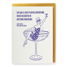 BOOKS/STATIONERY RIDICULOUS CHAMPAGNE - WELL SAID GREETING CARD Archivist Gallery