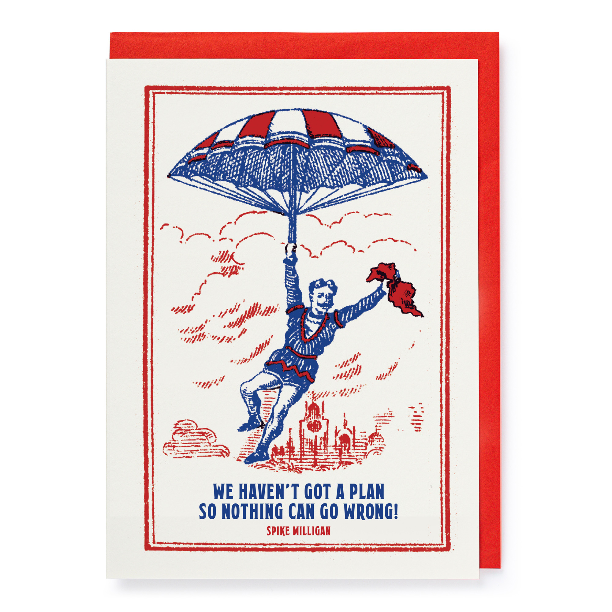 BOOKS/STATIONERY Parachute - Greeting Card Archivist Gallery