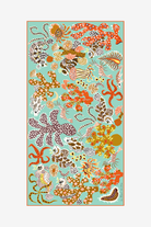 ACCESSORIES Mermaid Garden Scarf in Turquoise Inoui Editions