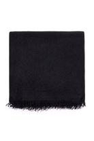 Scarves Organic by John Patrick Felted Cashmere Stole in Black Organic by John Patrick