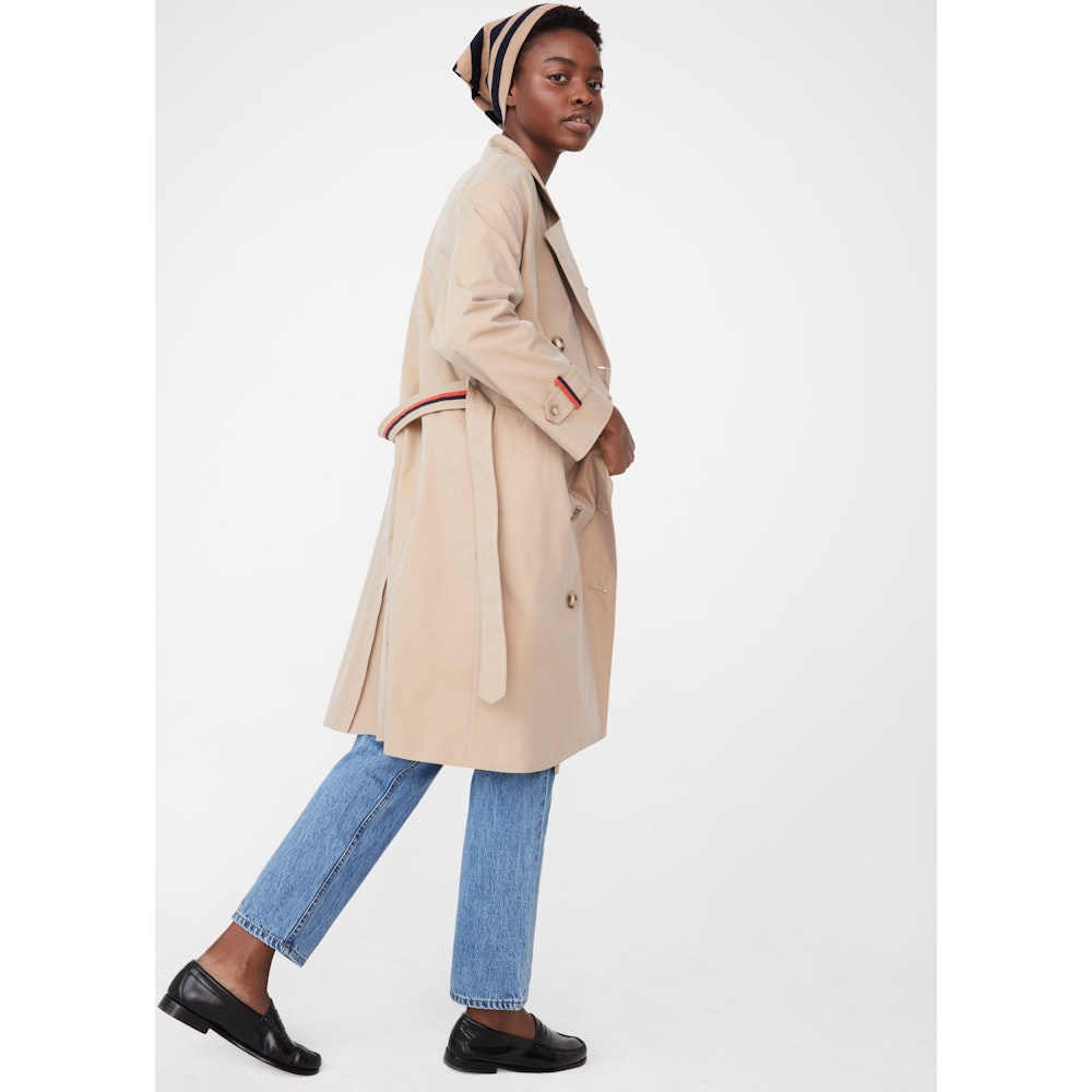 Jackets Kule Rox Trench Coat in Khaki Kule