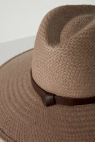 HATS Judith Hat in Taupe Janessa Leone