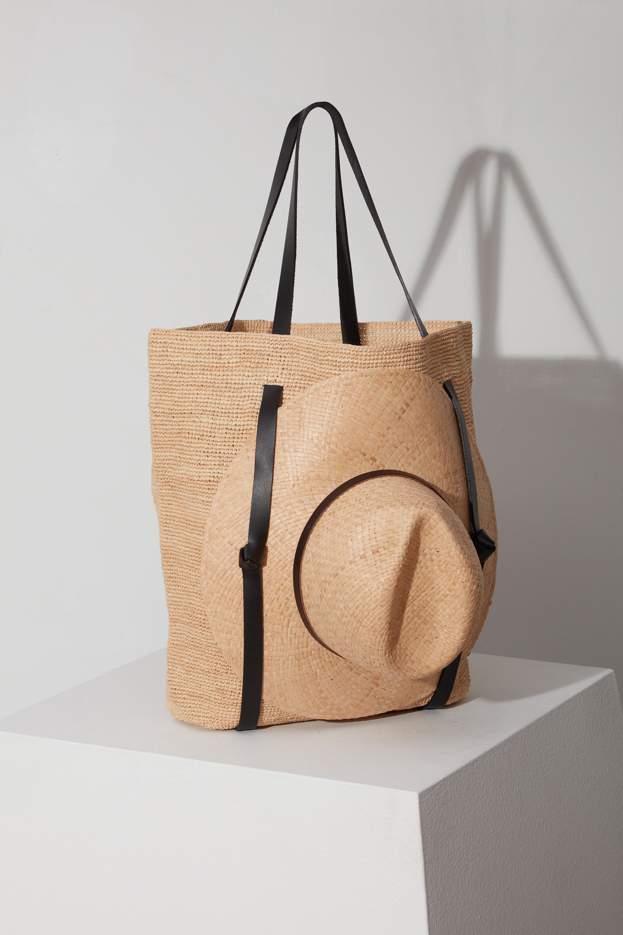 HATS Tanner Bag in Natural Janessa Leone