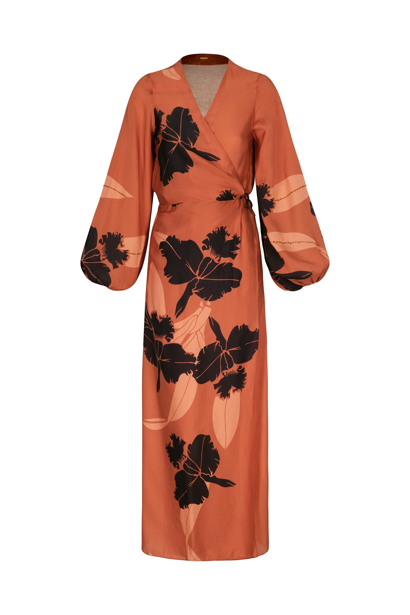 DRESSES/JUMPSUITS TERTULIA MARTELLATO SILK MAXI DRESS Juan De Dios