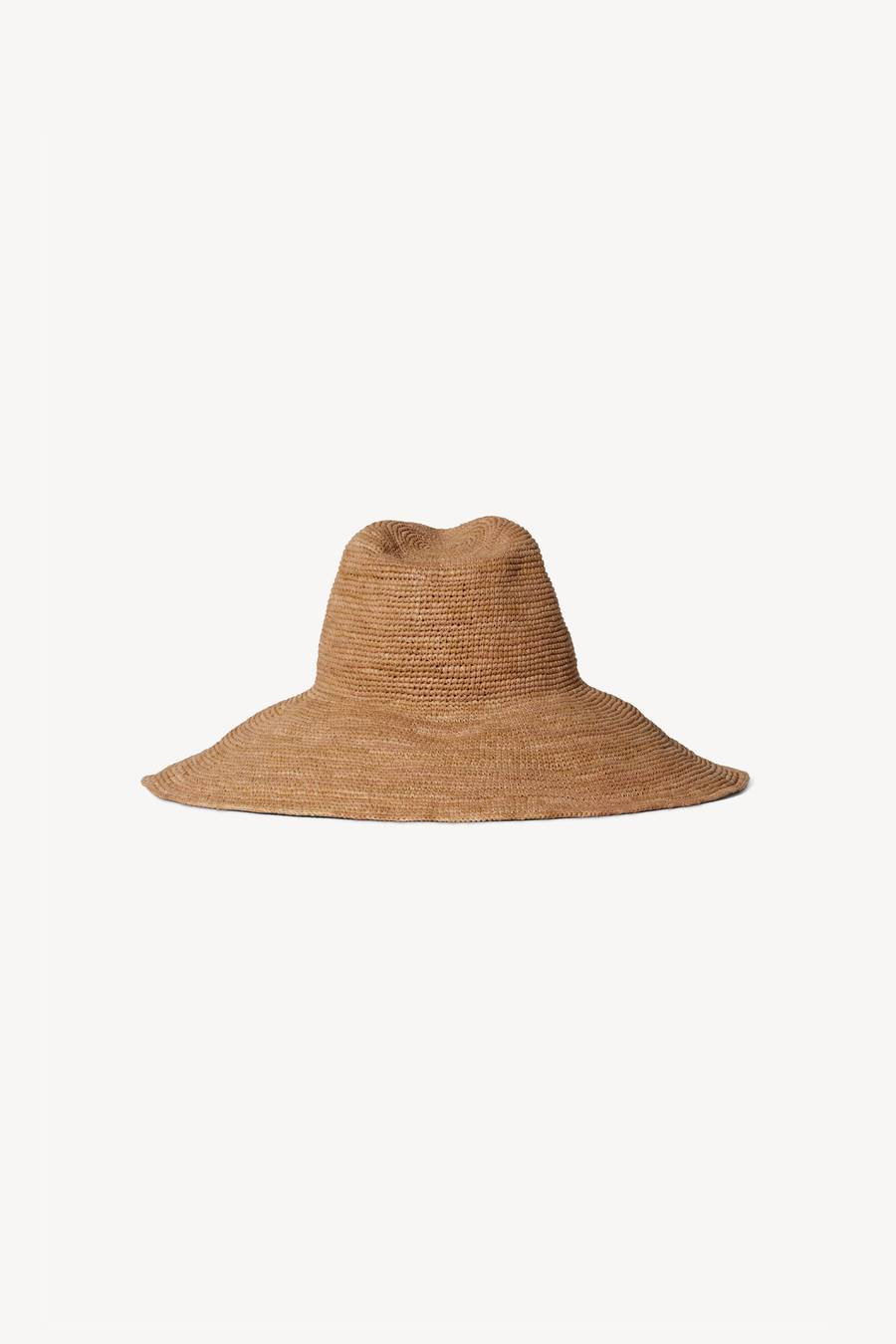 HATS WAVERLY HAT IN SAND Janessa Leone