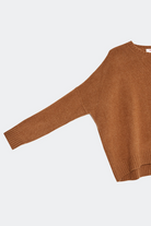 Sweaters Organic by John Patrick Wide Pullover in Vicuna Organic by John Patrick