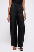 Pants Simkhai Kyra Wide Leg Pant in Black Python Simkhai