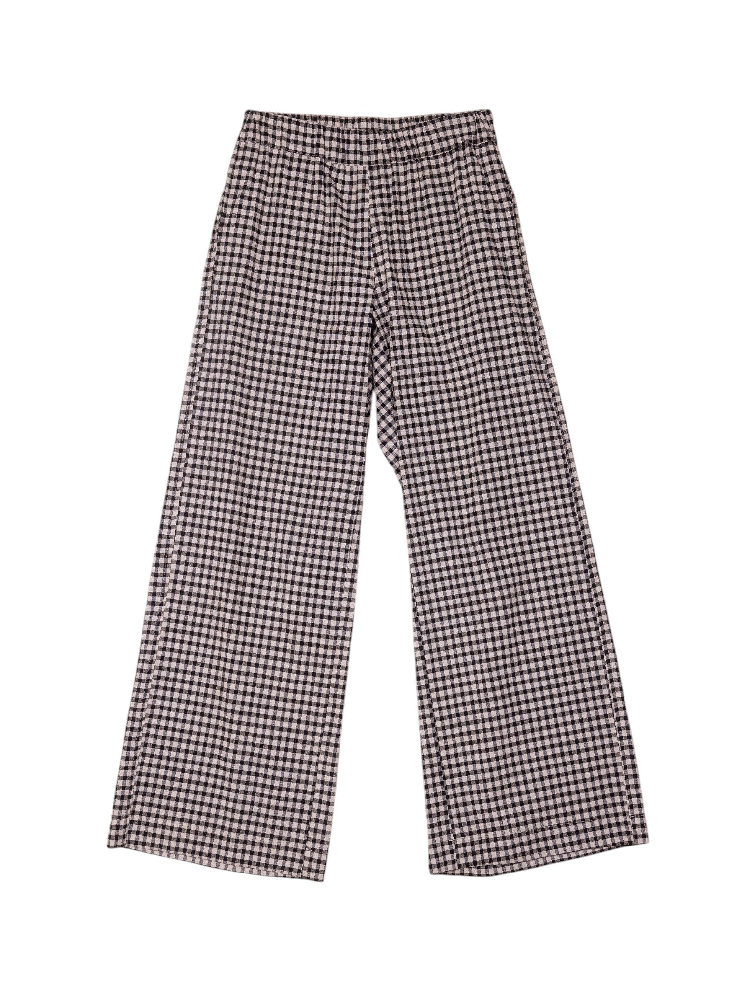 PANTS/SHORTS CYRUS PANT IN CHARCOAL GINGHAM The Little Project