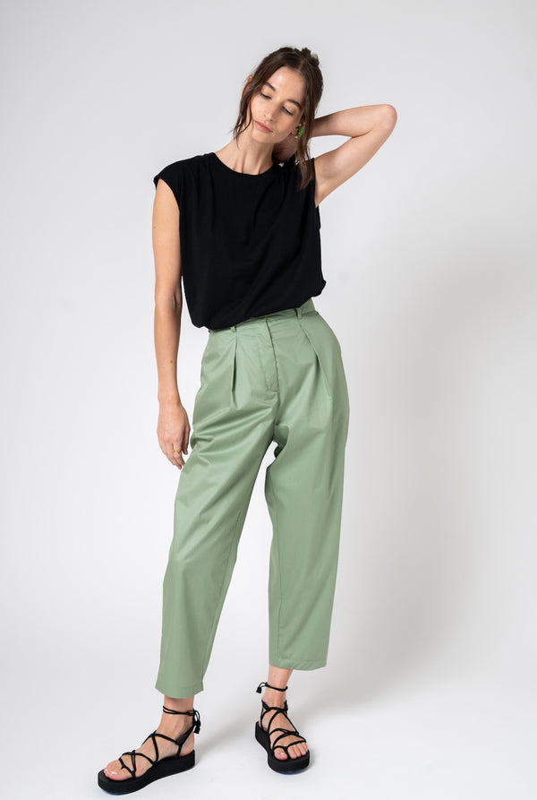 Pants Grammar Perfect Pant in Spring Green Grammar