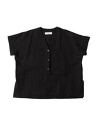 Tops Loess Sefton Top in Black Loess