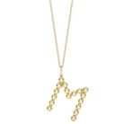 JEWELRY Poppy Rae Initial Necklace in Yellow Gold Dana Rebecca