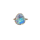 JEWELRY Boulder Opal Teardrop Ellipse Ring Brooke Gregson