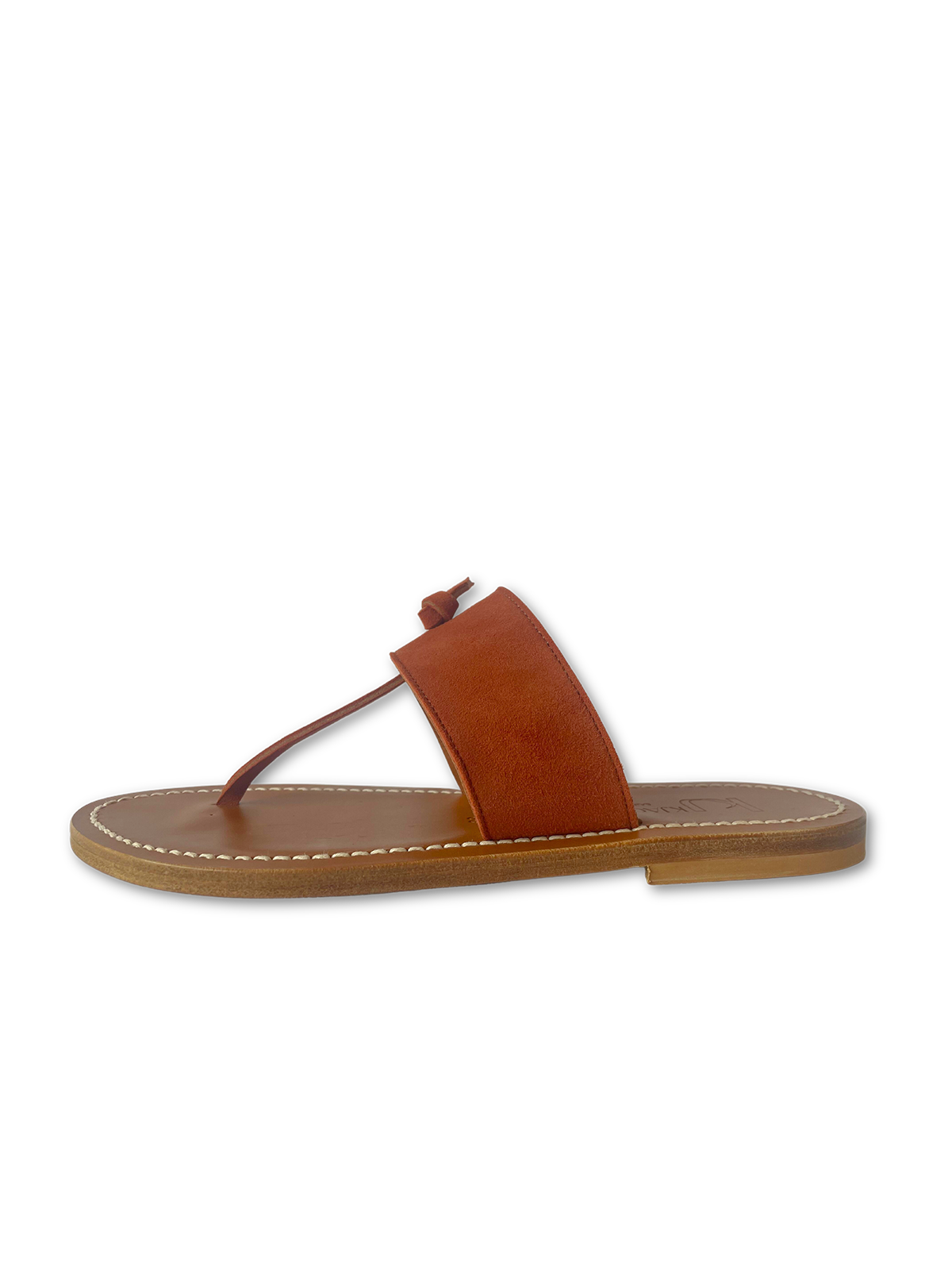 Shoes K. Jacques T Strap Sandal in Terracotta K. Jacques