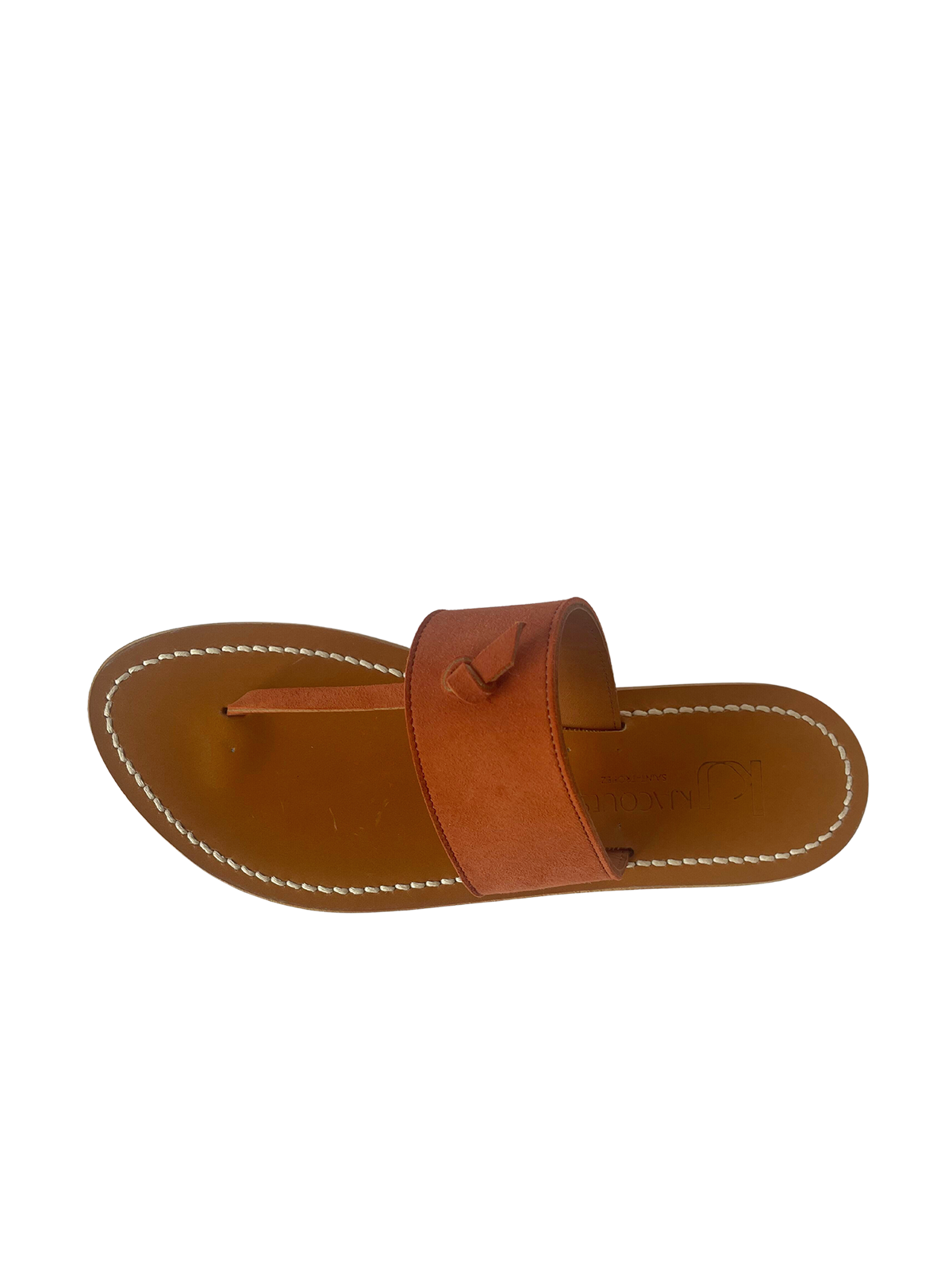 Shoes K. Jacques T Strap Sandal in Terracotta K. Jacques