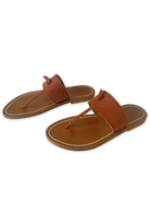 Shoes K. Jacques T Strap Sandal in Terracotta K. Jacques