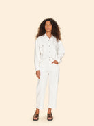 DENIM Brecker Pant in White Xirena