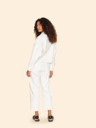 DENIM Brecker Pant in White Xirena